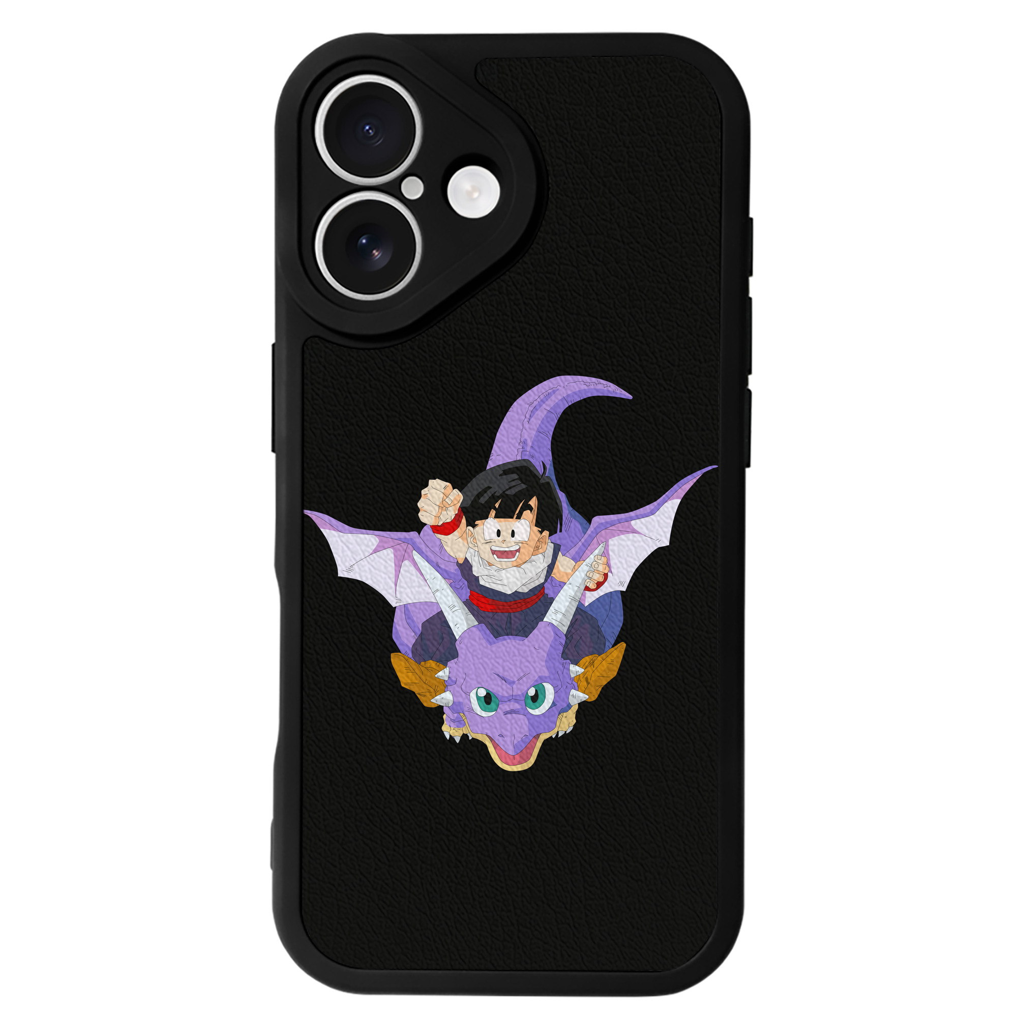 （画像用） ドラゴンボール DRAGON BALL 【iPhone 16シリーズ対応】シリコンスマホケース（レザー調） 材質：シリコン